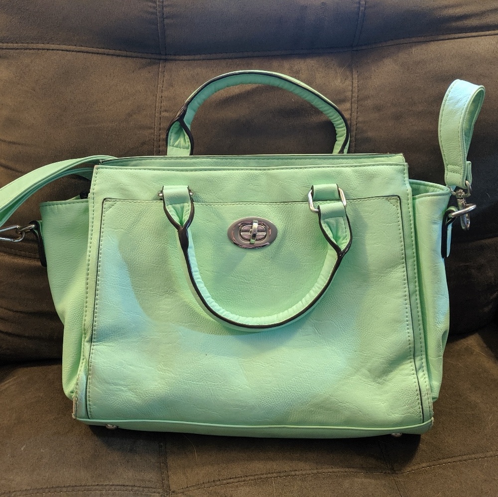 Teal Charming Charlie Purse